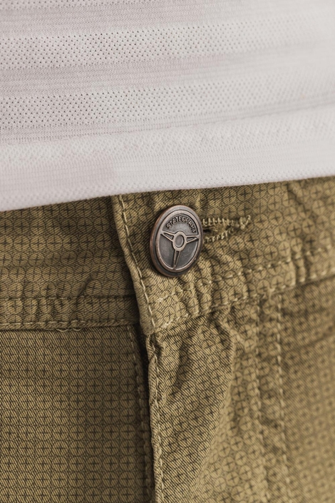 State of Art bruine heren korte broek | Close up