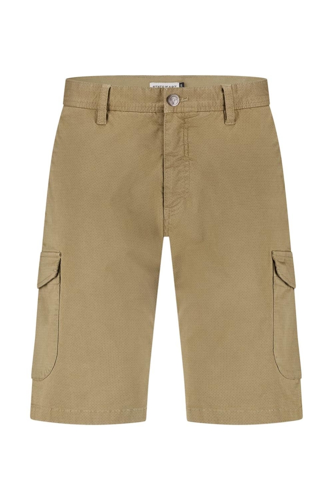 State of Art bruine heren korte broek | Vooraanzicht