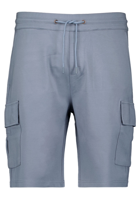 NO-EXCESS blauwe heren korte broek | Vooraanzicht