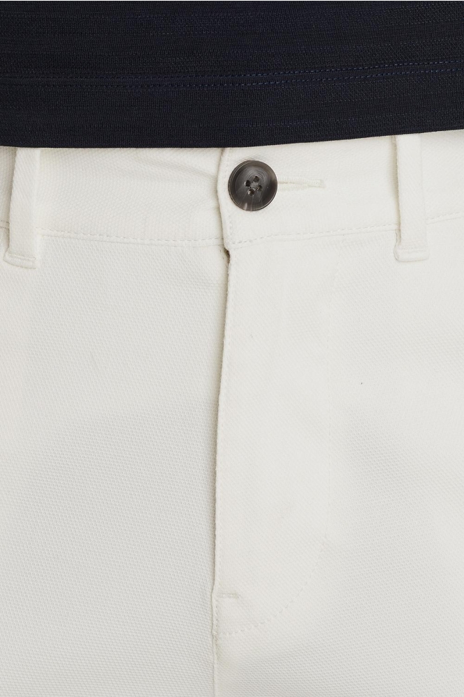 Vanguard witte heren korte broek | Close up