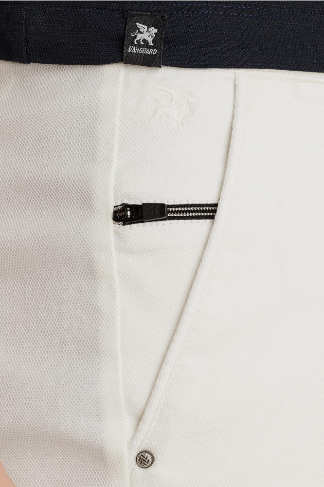 Vanguard witte heren korte broek | Kleurstaal