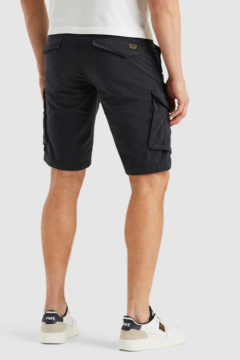 PME legend blauwe heren korte broek | Model achteraanzicht