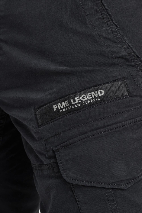 PME legend blauwe heren korte broek | Close up