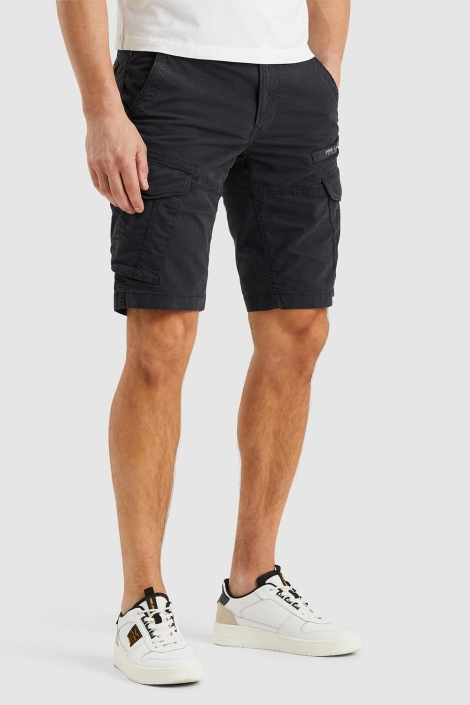 PME legend blauwe heren korte broek | Model zijaanzicht