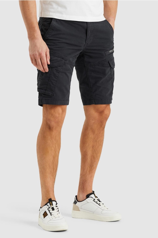 PME legend blauwe heren korte broek | Model zijaanzicht