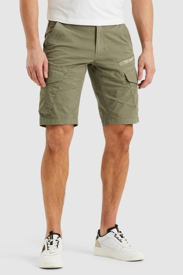 PME legend Broek NORDROP TAPERED FIT CARGO SHORTS PSH2504661 6149 DEEP LICHEN GREEN