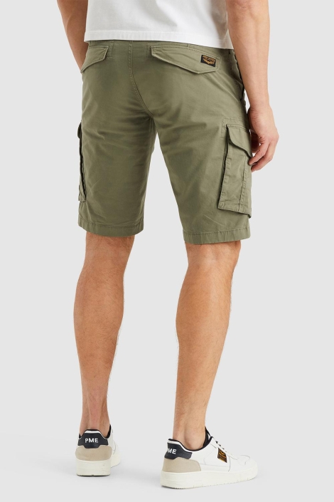 PME legend groene heren korte broek | Model achteraanzicht