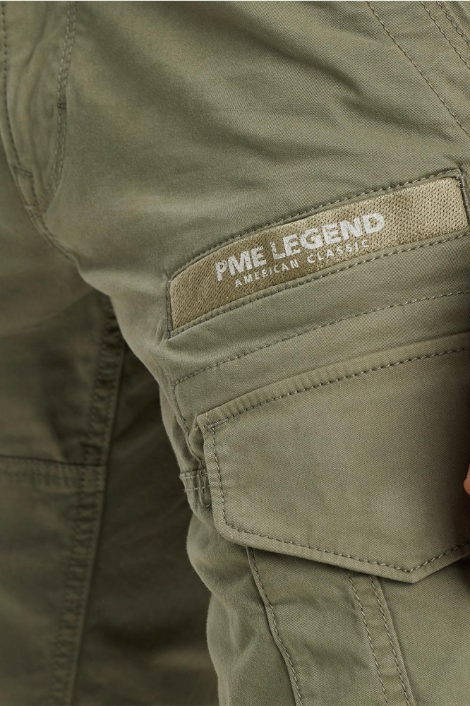 PME legend groene heren korte broek | Close up