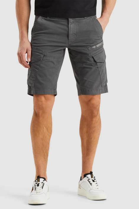 PME legend grijze heren korte broek | Model vooraanzicht
