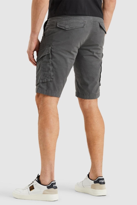 PME legend grijze heren korte broek | Model achteraanzicht