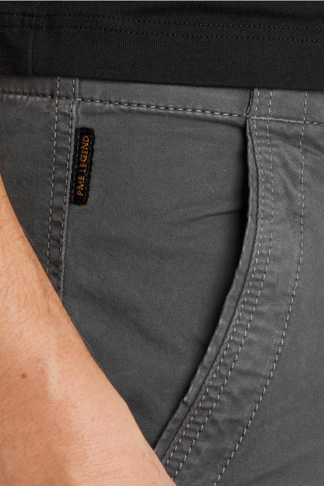 PME legend grijze heren korte broek | Kleurstaal