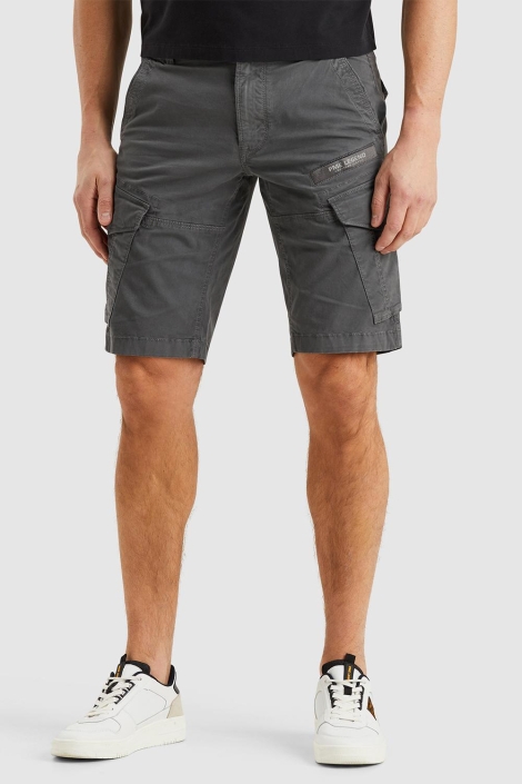 PME legend grijze heren korte broek | Model zijaanzicht