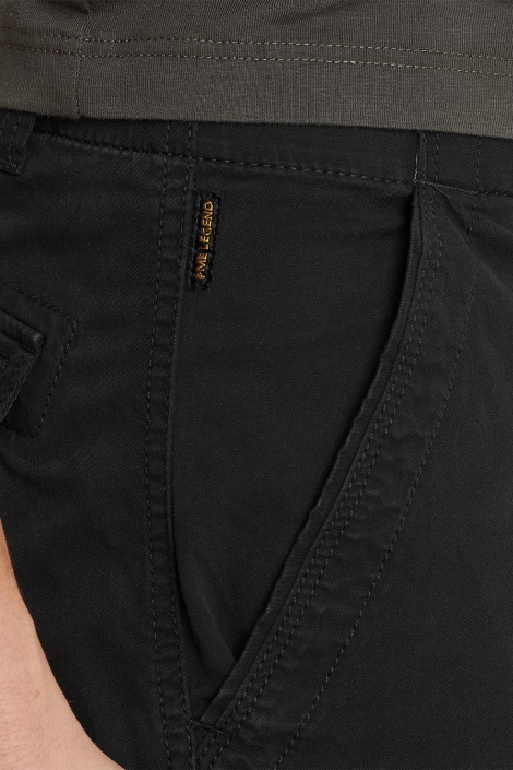 PME legend zwarte heren korte broek | Close up