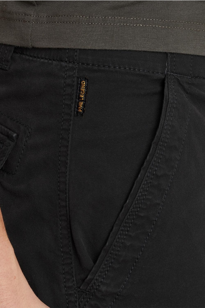 PME legend zwarte heren korte broek | Close up
