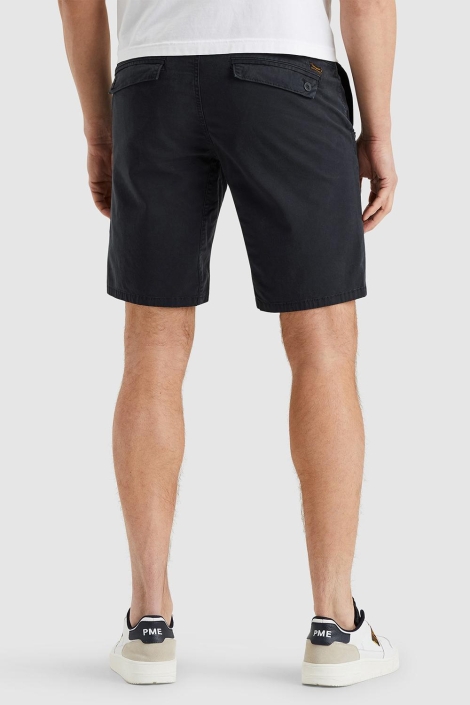 PME legend blauwe heren korte broek | Model achteraanzicht