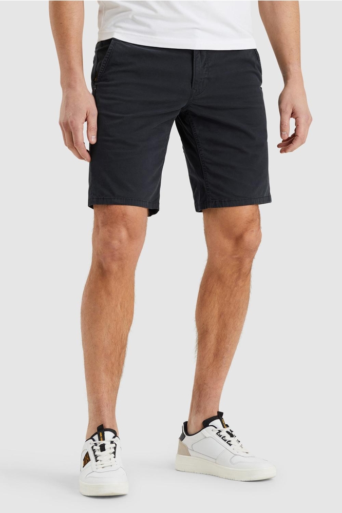 PME legend blauwe heren korte broek | Model zijaanzicht