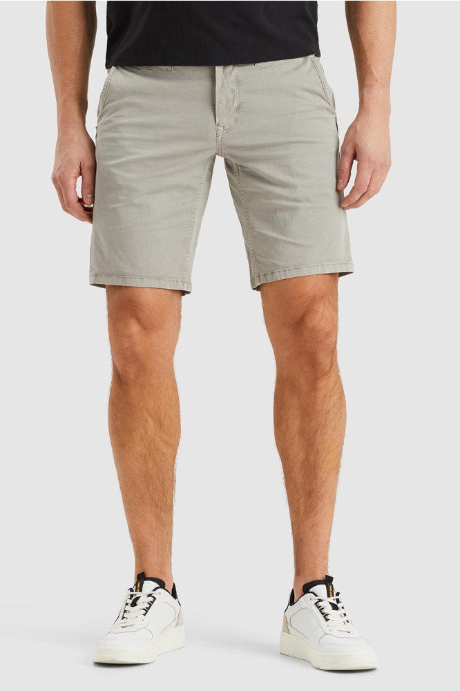 PME legend grijze heren korte broek | Model vooraanzicht