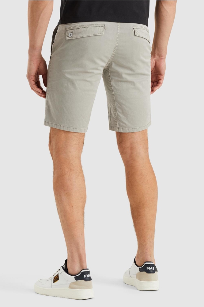 PME legend grijze heren korte broek | Model achteraanzicht