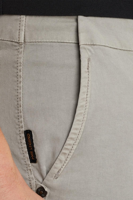 PME legend grijze heren korte broek | Close up