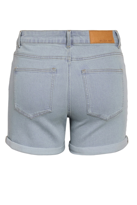 Noisy may blauwe dames korte broek | Achteraanzicht