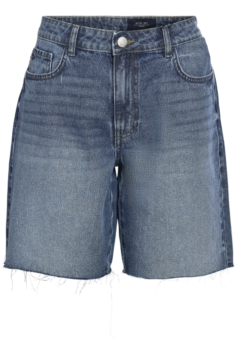 Noisy may blauwe dames korte broek | Vooraanzicht