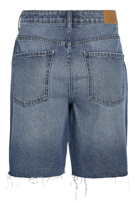 Noisy may blauwe dames korte broek | Achteraanzicht