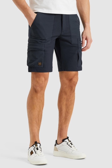 PME legend blauwe heren korte broek | Model zijaanzicht