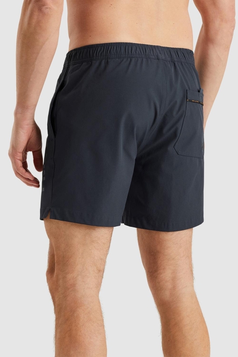 PME legend blauwe heren korte broek | Model achteraanzicht