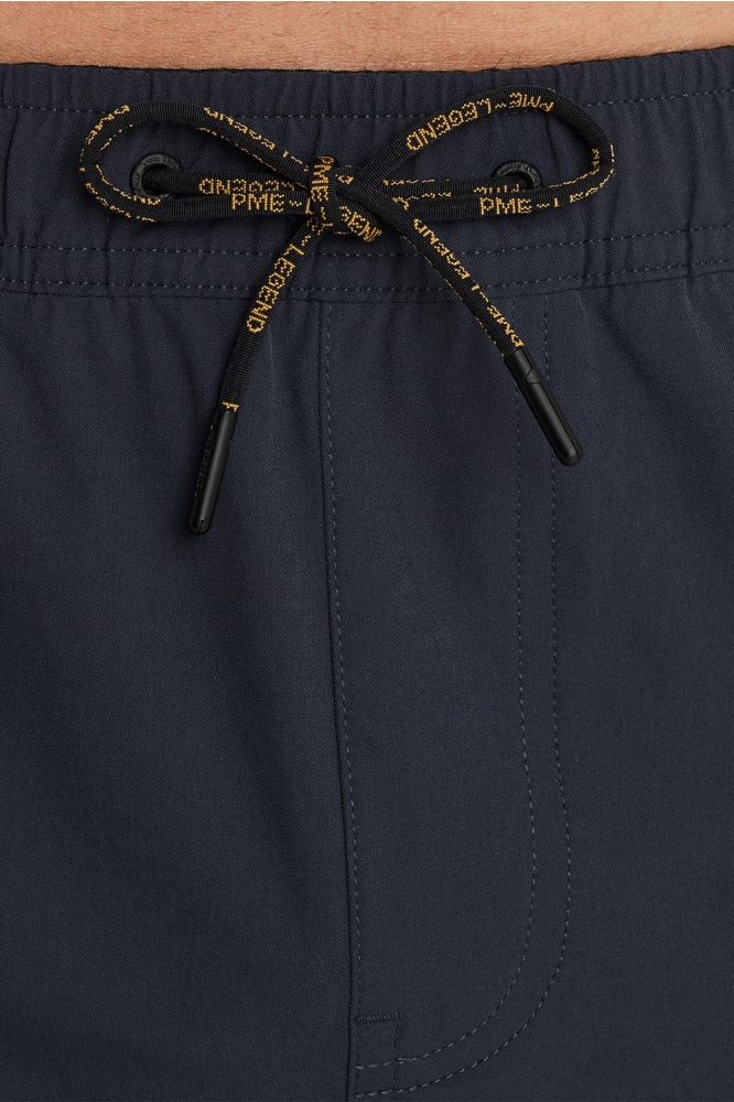PME legend blauwe heren korte broek | Close up
