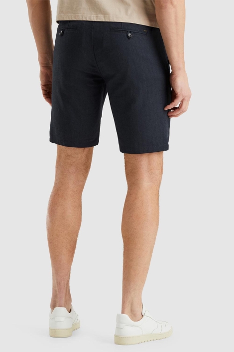 Vanguard blauwe heren korte broek | Model achteraanzicht