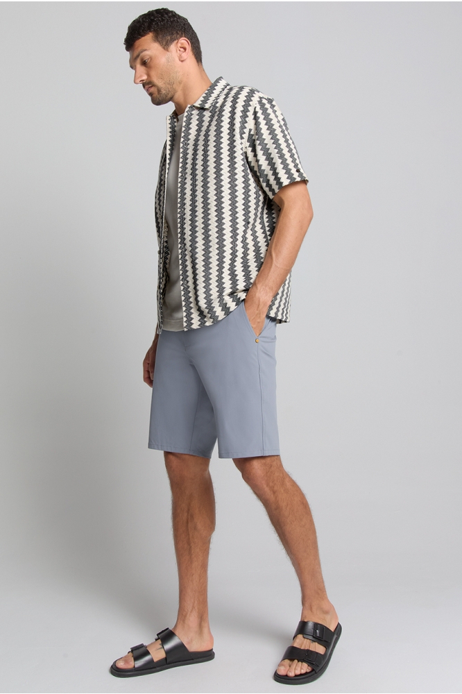 NO-EXCESS blauwe heren korte broek | Model