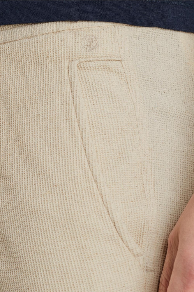 Cast Iron beige heren korte broek | Kleurstaal