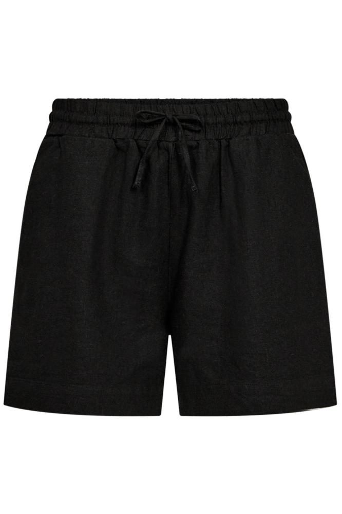 Freequent zwarte dames korte broek | Vooraanzicht