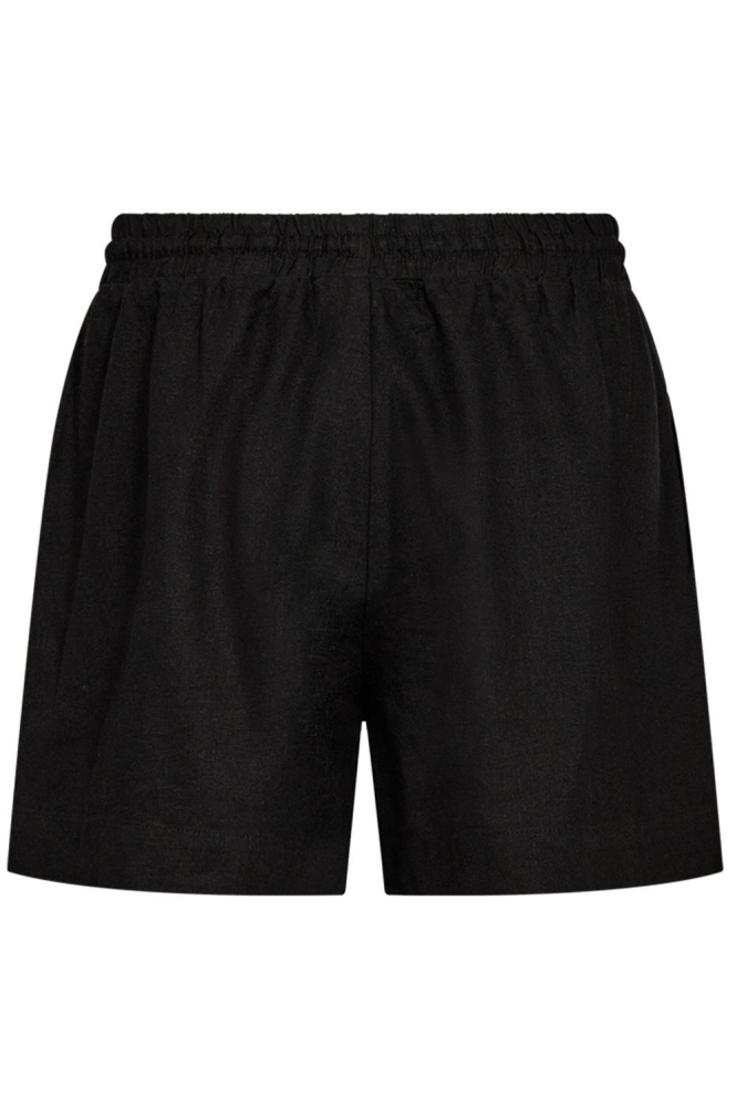 Freequent zwarte dames korte broek | Achteraanzicht