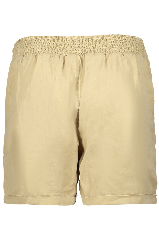 Geisha beige dames korte broek | Achteraanzicht
