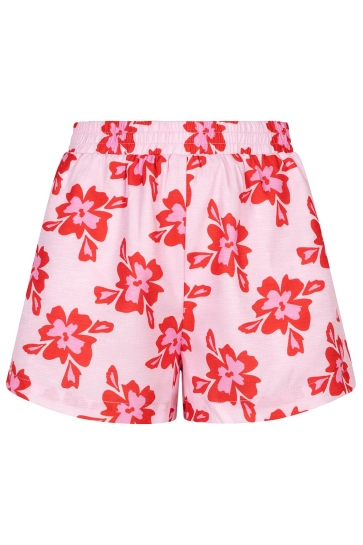 Ydence Broek SHORT IVANA S HSS2526 RED FLOWER