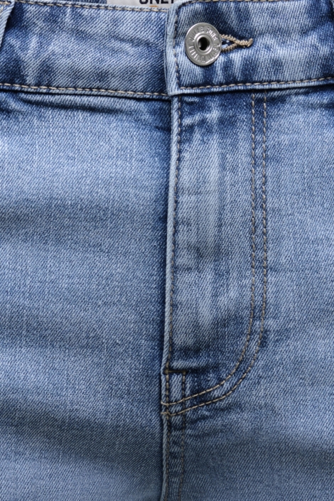 Only & Sons blauwe heren korte broek | Close up