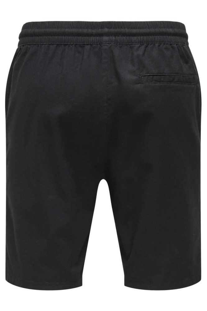 Only & Sons blauwe heren korte broek | Achteraanzicht