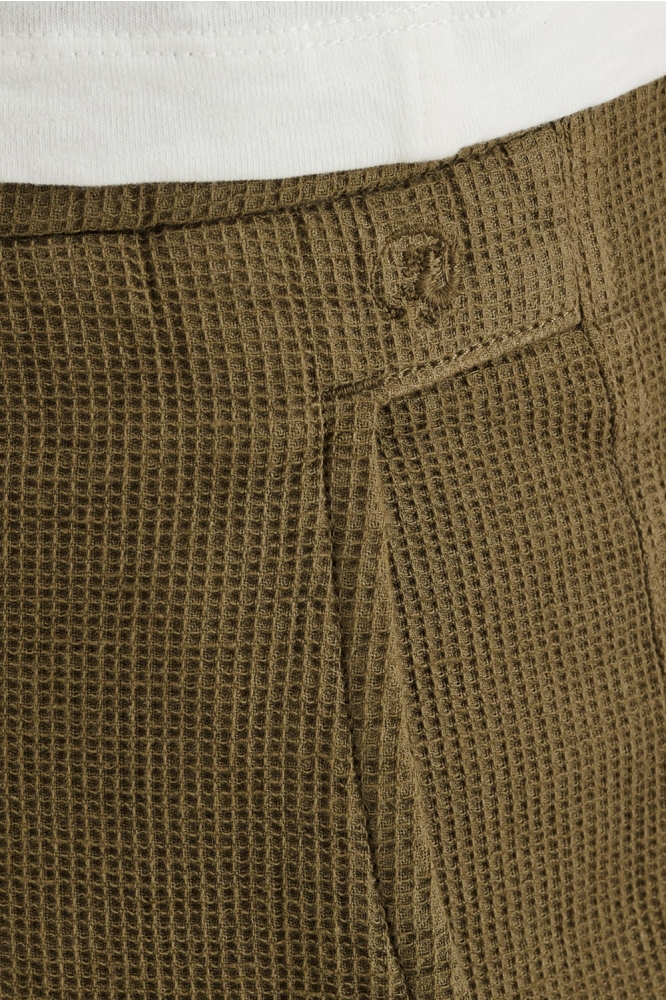 Cast Iron groene heren korte broek | Close up