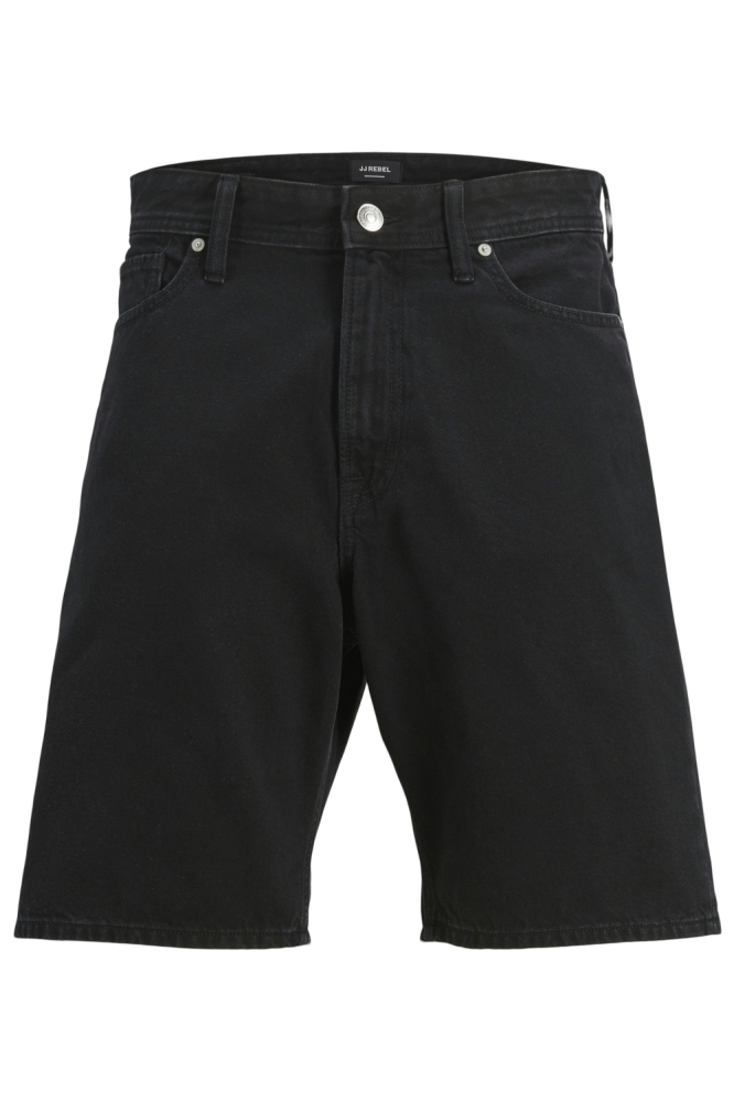 JJ Rebel zwarte heren korte broek | Vooraanzicht
