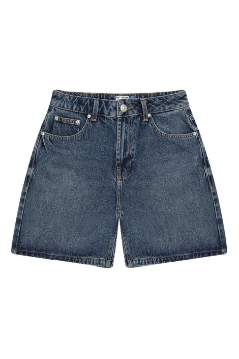 LTB blauwe dames korte broek | Vooraanzicht