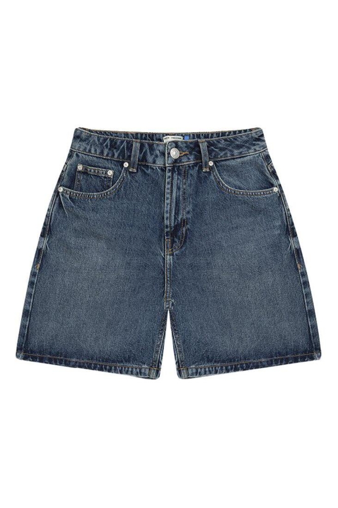 LTB blauwe dames korte broek | Vooraanzicht