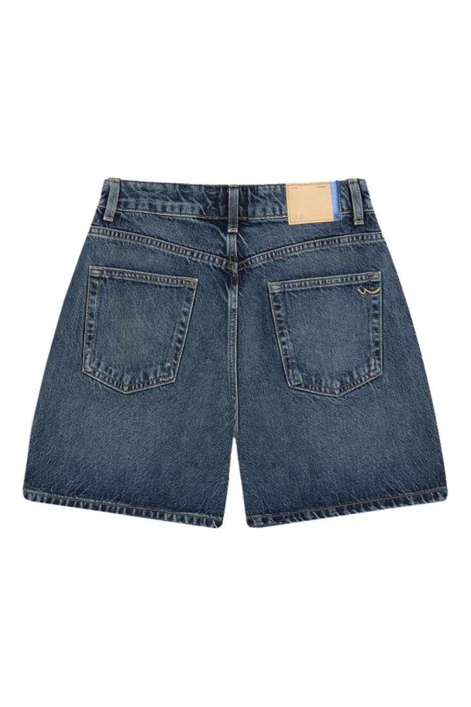 LTB blauwe dames korte broek | Achteraanzicht