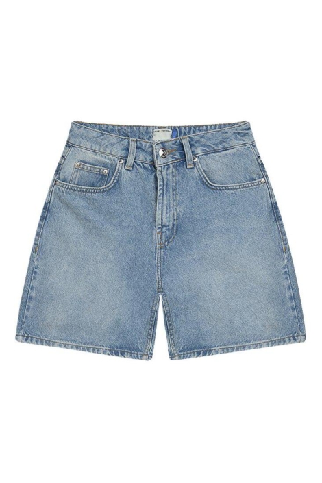 LTB blauwe dames korte broek | Vooraanzicht