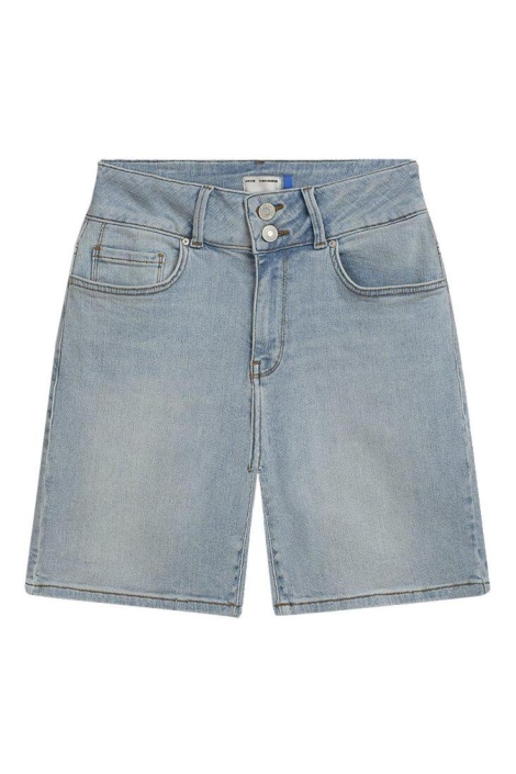 LTB blauwe dames korte broek | Vooraanzicht