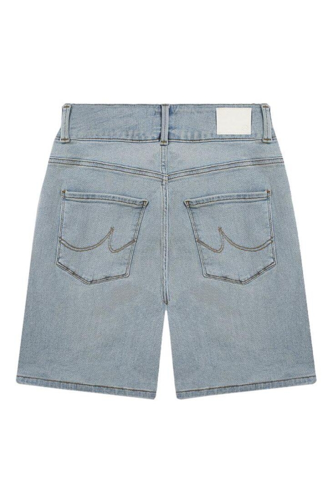 LTB blauwe dames korte broek | Achteraanzicht