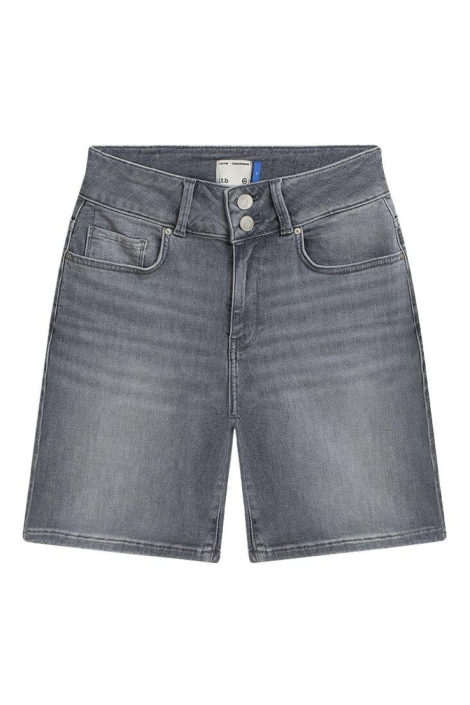 LTB grijze dames korte broek | Vooraanzicht