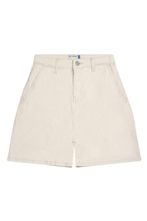 LTB beige dames korte broek | Vooraanzicht