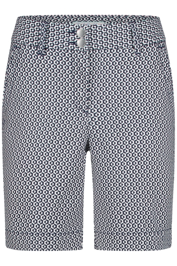Red Button Broek AVA SHORT FANCY DOT SRB4461 DARK BLUE