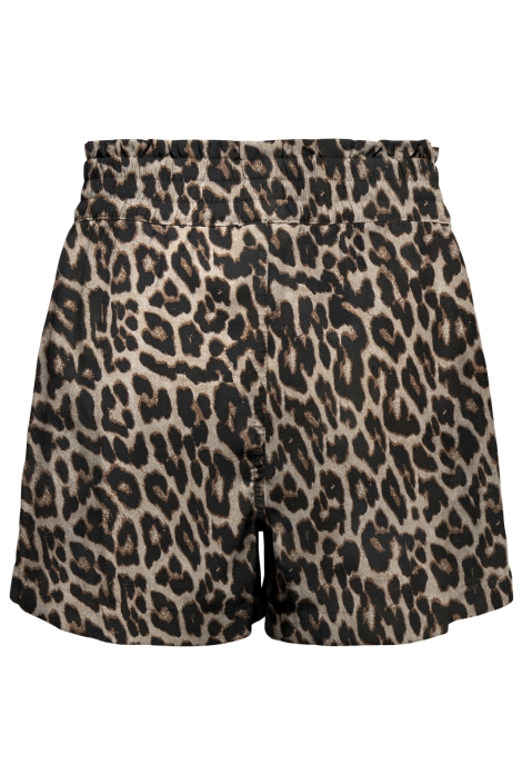 Only beige dames korte broek | Achteraanzicht